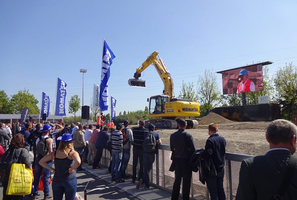 Proud to perform – Komatsu ställer ut på Intermat 2018