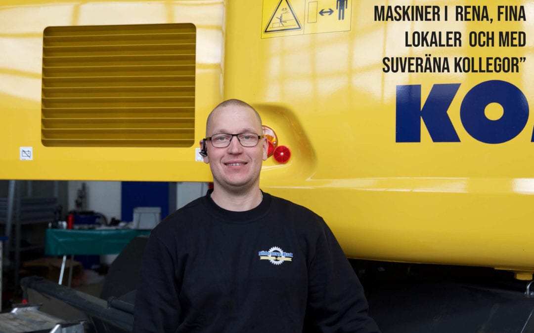 Japansk Komatsu-perfektion blir till svensk Söderberg & Haak-standard