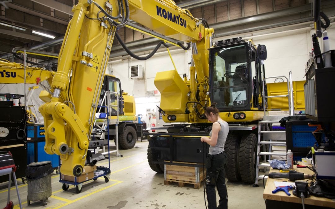 Söderberg & Haak fortsätter att satsa på Komatsu