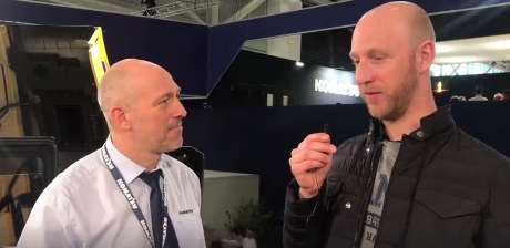 Världspremiär för nya Komatsu WA475-10
