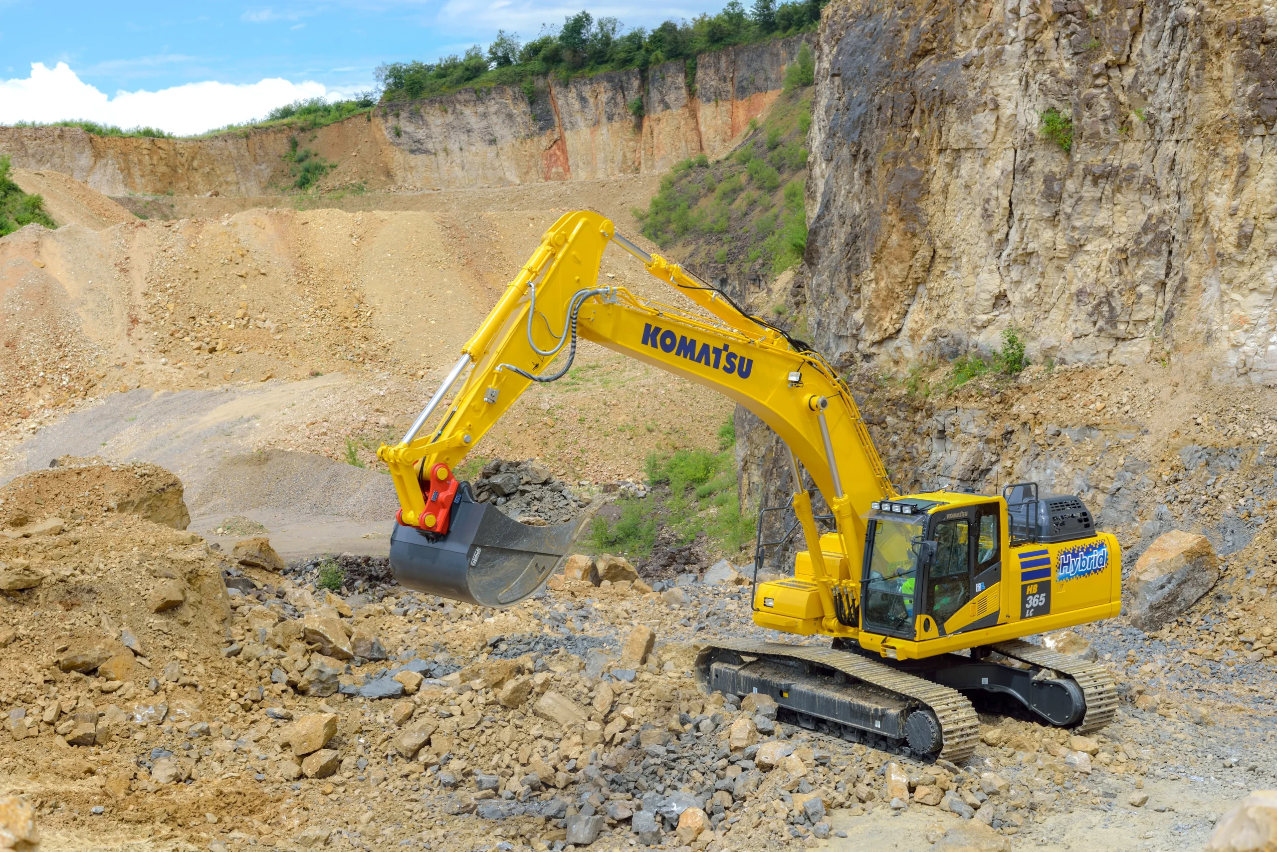 Het höst väntar för Söderberg & Haak. Komatsu och Bomag på Entreprenad Live