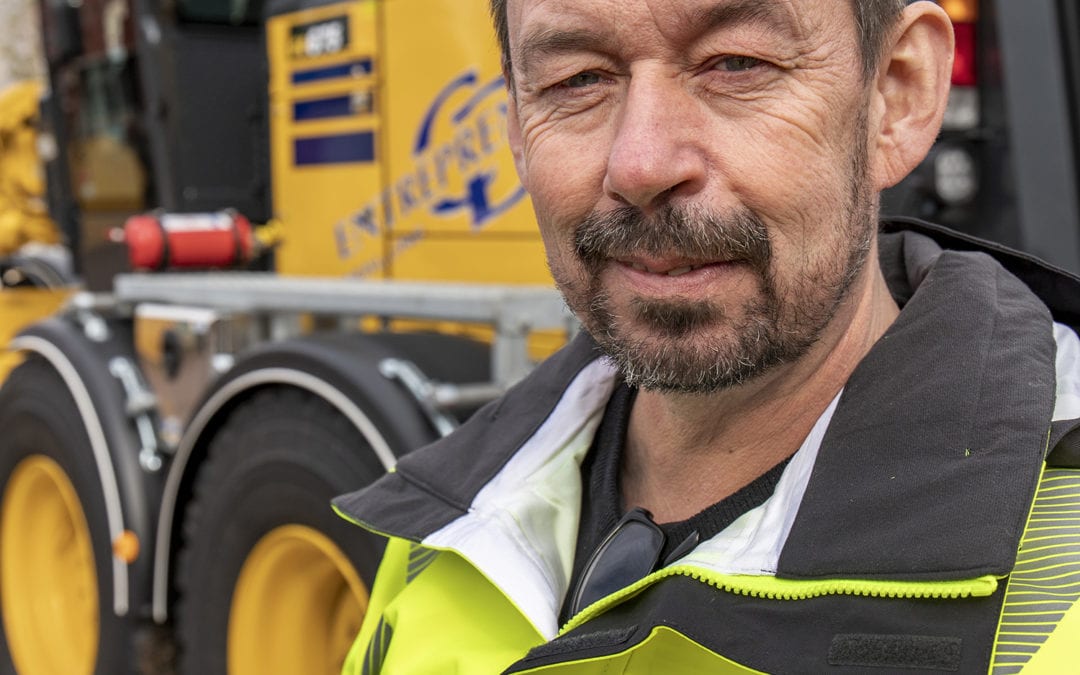 CD Entreprenad köpte första svenska Komatsuhyveln GD675