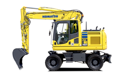 Komatsu hjulgrävare PW160-10