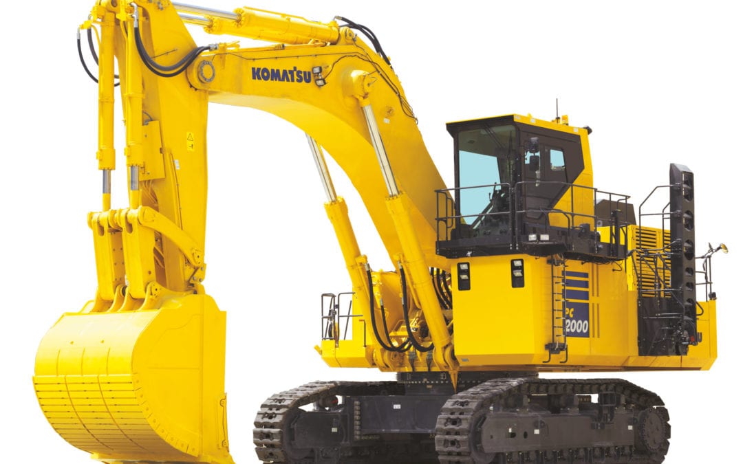 Komatsu introducerar bandgrävaren PC2000-11