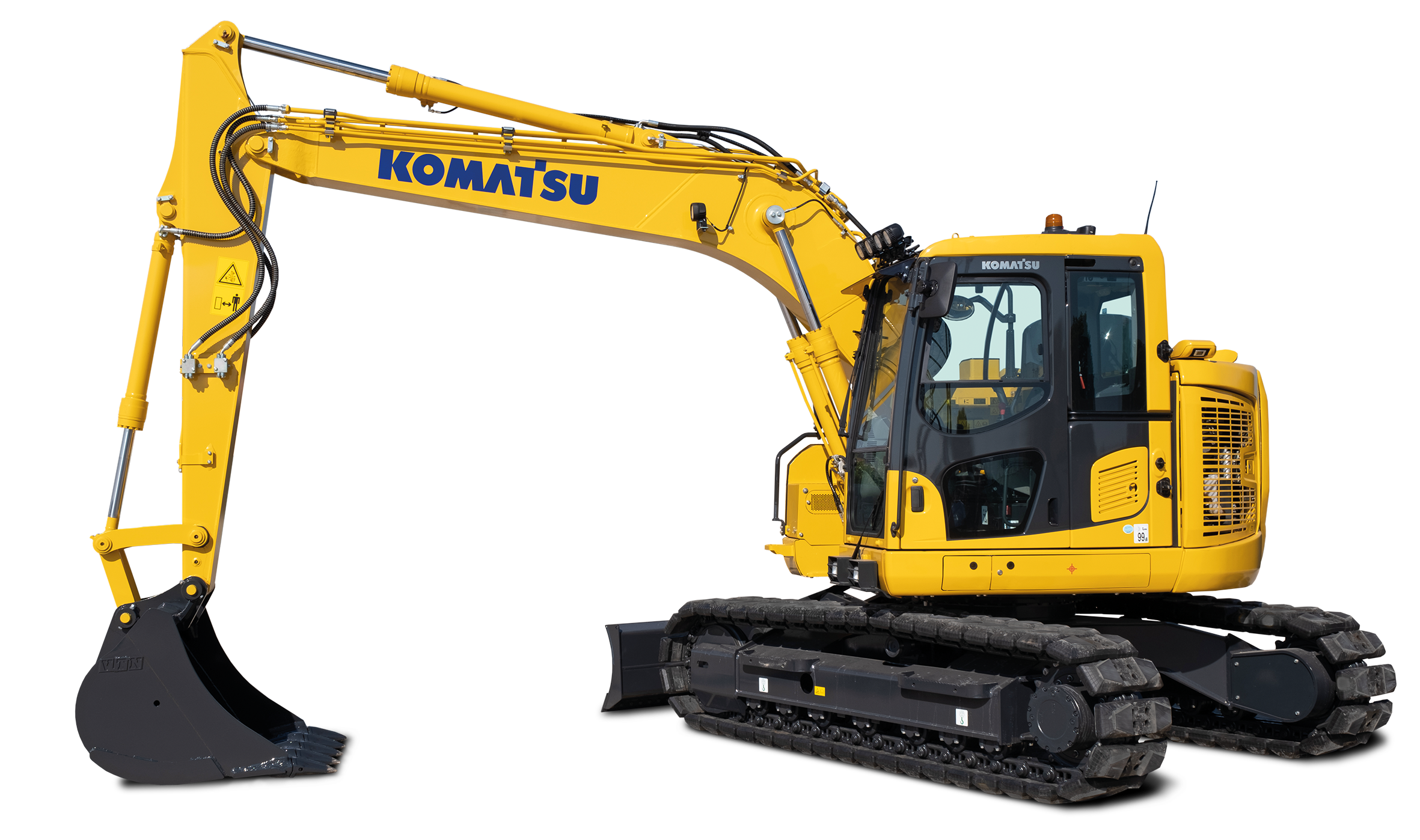 Komatsu lanserar bandgrävaren PC138US-11