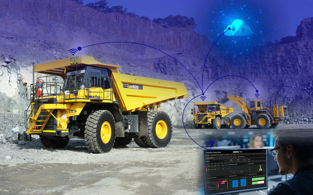 Komatsu presenterar Smart Quarry Site