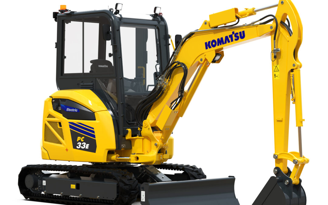 Komatsu elektriska bandgrävare PC33E-6