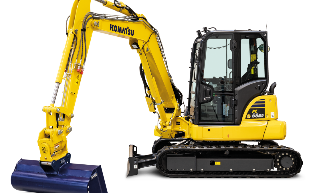 Komatsu bandgrävare PC58MR-5