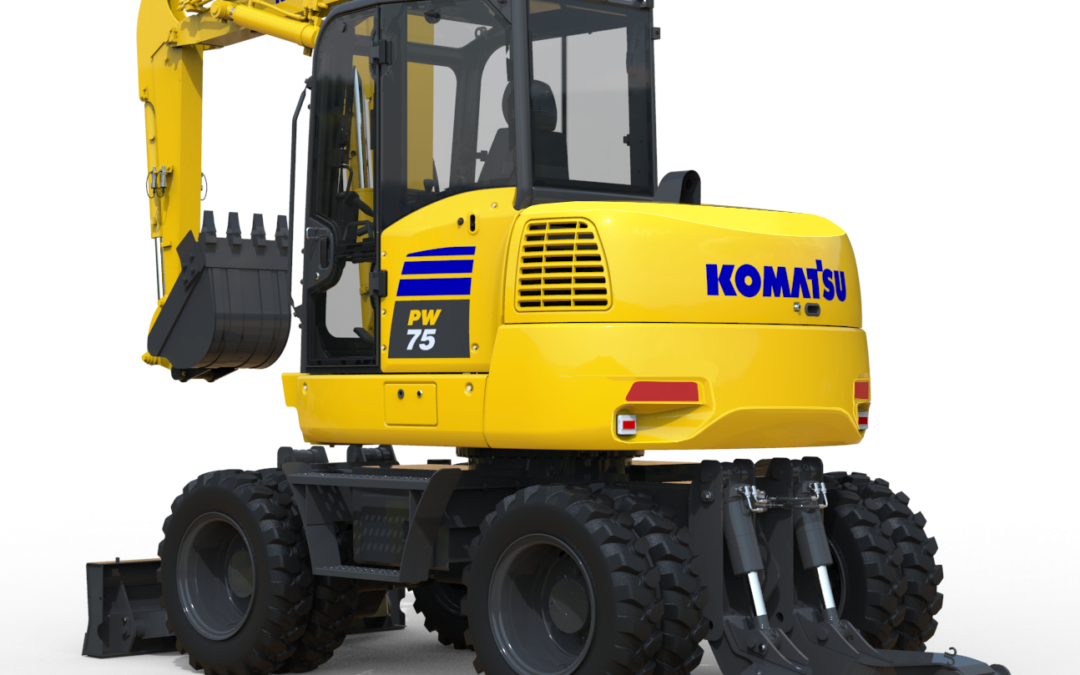 Komatsu presenterar sin helt nya 7,5-tons midigrävare
