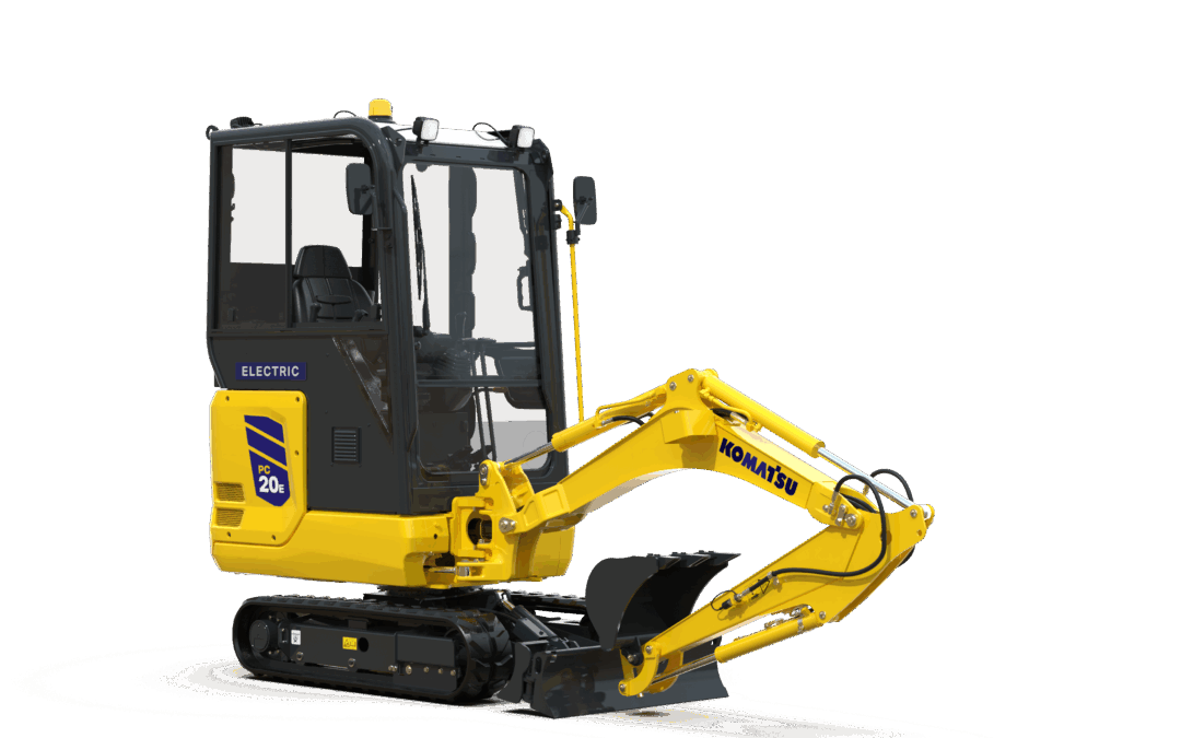 Komatsu elektriska bandgrävare PC20E-6
