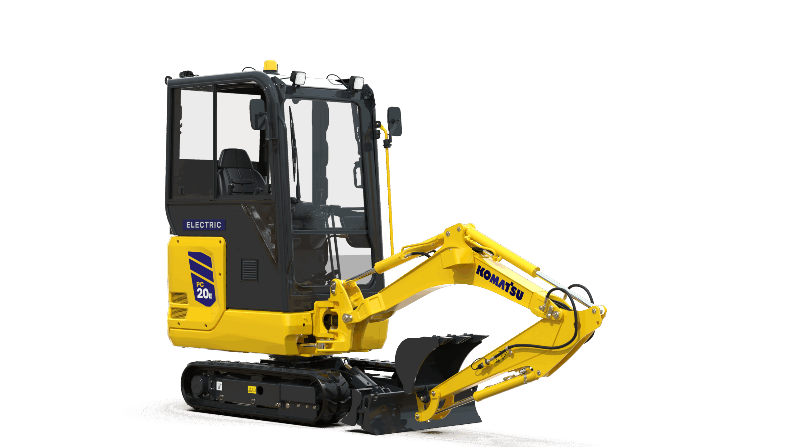 Komatsu elektriska bandgrävare PC20E-6