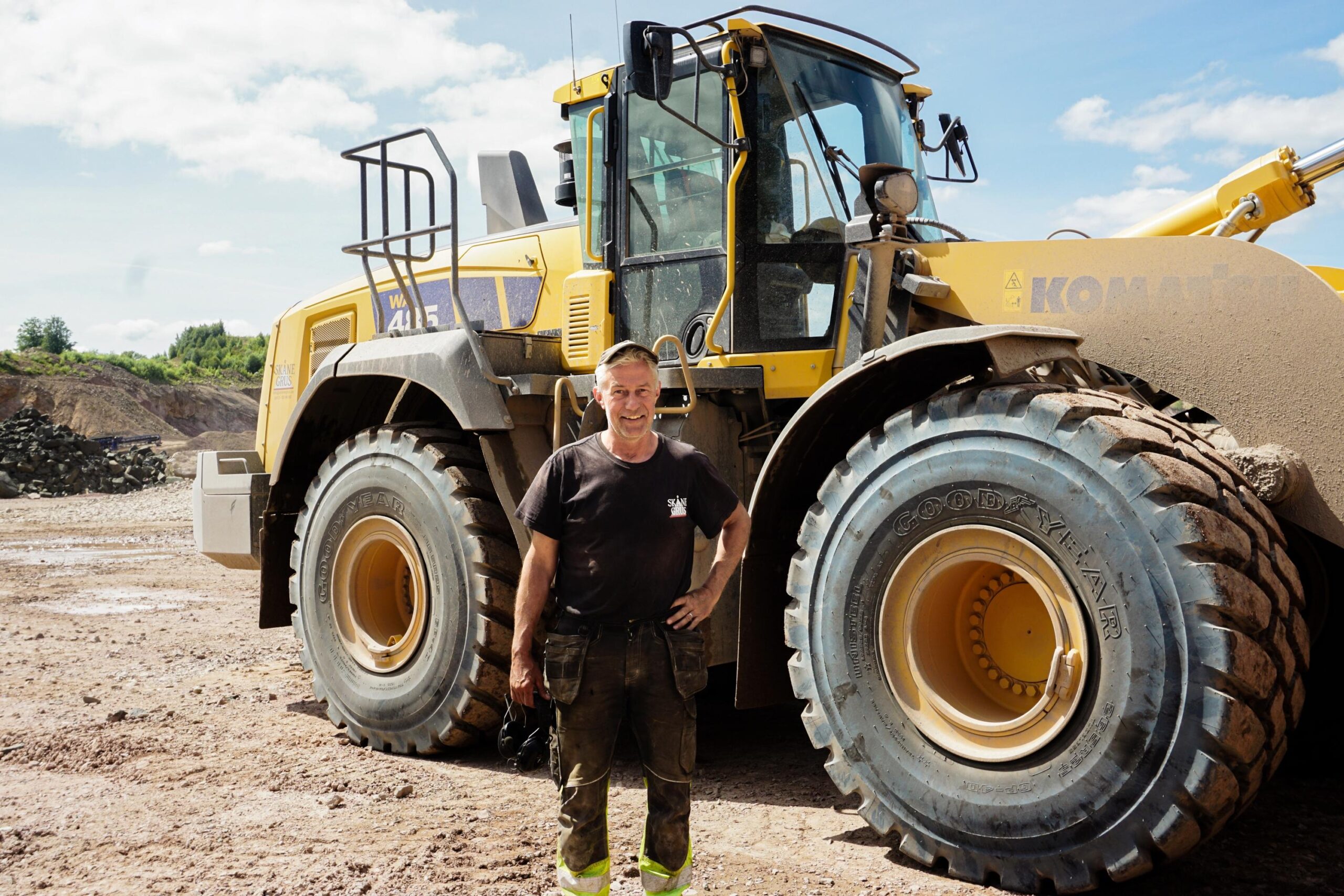 Skåne Grus WA485 hjullastare