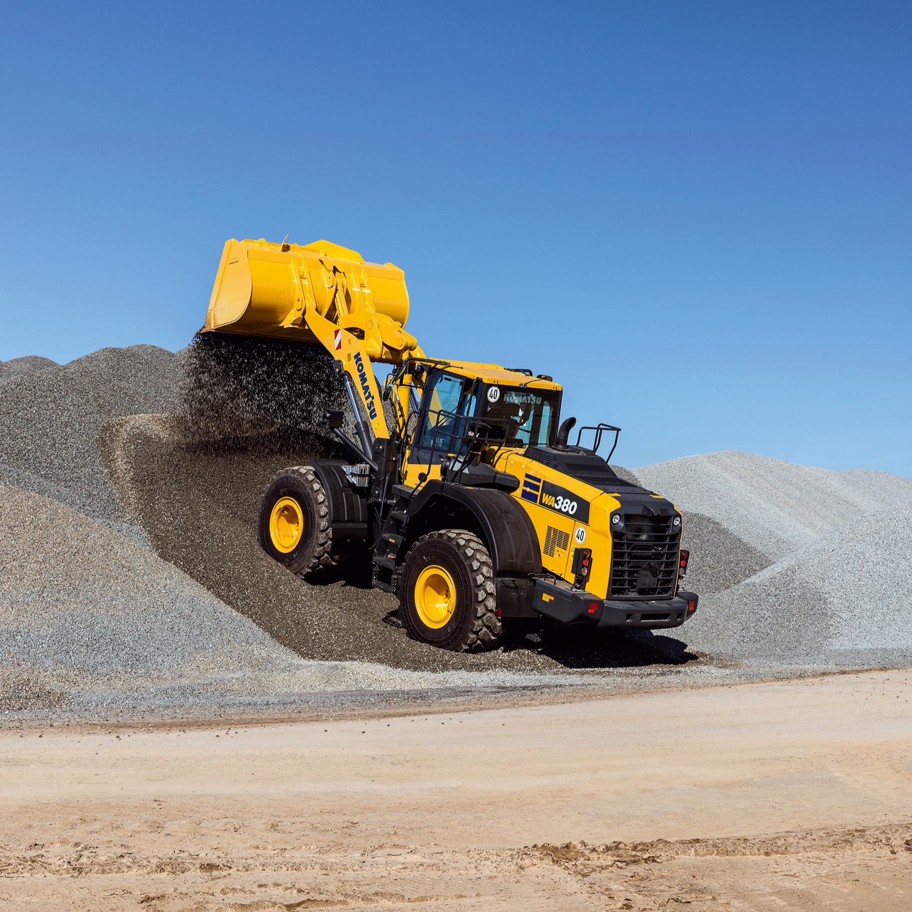 hjullastare WA380